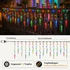 3,5 meter, 96 LED-ijspegellampjes, kleurrijke lichtgordijn, Productafbeelding-voorbeeld 4