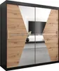 Kleiderschrank, Schiebetürenschrank Schlafzimmer, Schrank Produktbild-Vorschau 1