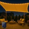 Voile d'ombrage étanche 3x4m avec guirlande lumineuse Voir les images du produit 1