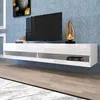 MODFU Lowboard TV-Schrank mit LED-Beleuchtung, Lange 140cm Produktbild-Vorschau 7