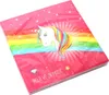 20 Servietten Einhorn Magic 3-lagig 33x33cm Produktbild-Vorschau 1