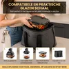Extralink Glass Air Fryer Heteluchtfriteuse 4 l, 60–200 °C, Productafbeelding-voorbeeld 3