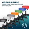 CASARIA® 2x Sgabello con Ruote Regolabile 46-60 cm in Pelle Anteprima dell’immagine prodotto 9