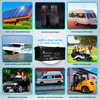 Extralink AGM 12V 200Ah Solarbatterie Solar Batterie Produktbild-Vorschau 5