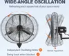 Mlhový ventilátor, 74,9 cm, vodotesný priemyselný Náhľad obrázku produktu 4