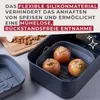 Fackelmann Silikonform für Heißluftfritteuse, 20cm, faltbar Produktbild-Vorschau 6