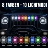 LED Warnlicht mit Fernbedienung, RGB Stroboskoplicht USB Produktbild-Vorschau 3