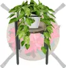 Blumenständer aus Metall, Holz, stehend, Loft, Ständer, Produktbild-Vorschau 14