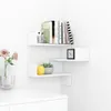 vidaXL Scaffale a muro ad angolo bianco 40x40x50 cm Anteprima dell’immagine prodotto 3