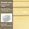 Tenda da sole impermeabile rettangolare 2x3 m, protezione Anteprima dell’immagine prodotto 6