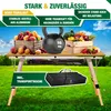 KESSER® Campingtisch Klapptisch faltbar & höhenverstellbar Produktbild-Vorschau 5