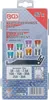The image shows the packaging of a car fuse assortment kit. Anteprima dell’immagine prodotto