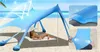 Tenda da spiaggia ZELURXX, protezione solare UPF50+, tenda Anteprima dell’immagine prodotto 5