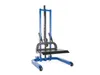 A blue and black hydraulic floor jack is shown against a white background. Produktbild-Vorschau