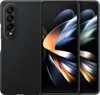 A black Samsung phone case is shown next to a Samsung foldable phone. Náhled obrázku produktu
