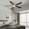 ZELURXX Deckenventilator mit LED Licht, 52 Zoll, Schwarz Produktbild-Vorschau 3