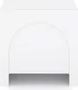 FURNLUX Nachttisch Arco Weiss 50cm / Hauptfarbe: Weiß / Produktbild-Vorschau 3