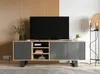 Loft TV-Schrank TV-Lowboard Apollo Dreitürig Zwei Produktbild-Vorschau 3