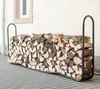 ShelterLogic Stahl Kaminholzregal Schwarz 25x244x99 cm Produktbild-Vorschau 4