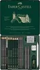 FABER-CASTELL Set Pitt Graphite medium Metalletui Produktbild-Vorschau 5