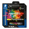 STAEDTLER Fasermaler pigment brush pen 24er Kartonetui Produktbild-Vorschau 3