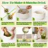 VONATES Matcha Set 9-tlg. mit Matcha-Schale, Bambus-Besener Produktbild-Vorschau 5