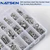 572pcs Innensechskant Zylinderschrauben M3 M4 M5 M6 Produktbild-Vorschau 3