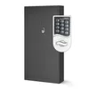 A gray metal cabinet with a digital lock is shown against a white background. Anteprima dell’immagine prodotto
