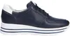 A side view of a navy blue sneaker with a white sole and white accents. Anteprima dell’immagine prodotto