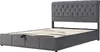 MODFU Boxspringbed met hydraulische bediening, 180 x 200 Productafbeelding-voorbeeld 10