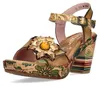 Laura Vita Laura Vita Sandalette Beige Produktbild-Vorschau 3