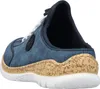 Rieker  Damenschuhe Pantoletten  Blau Freizeit Produktbild-Vorschau 10