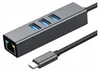 Co2 adaptér USB-C Ethernet - Sieťová karta LAN rozbočovač s Náhľad obrázku produktu 1