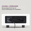 Auna Two Hi-Fi Subwoofer mit Auto-Off, 80W RMS Subwoofer Produktbild-Vorschau 6