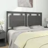 vidaXL Kopfteil Grau 145,5x4x100 cm Massivholz Kiefer Produktbild-Vorschau 2