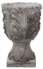 Clayre & Eef Pot de fleurs Ø 16x24 cm Gris Pierre Voir les images du produit 1