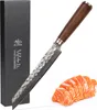 Wakoli Nussbaum Damast Fleischmesser Kiritsuke I 20 cm Produktbild-Vorschau 1