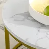 HOMCOM 2er-Set Couchtisch, Runder Beistelltisch, Produktbild-Vorschau 10