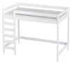 Kinder Hochbett 80x160 Lukas weiß, Höhe 180 cm mit Produktbild-Vorschau 1