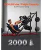 SucceBuy Beintrainer und Beinpresse mit Hack-Squat-Funktion Produktbild-Vorschau 2