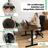 di volio Höhenverstellbarer Schreibtisch Amone, 120 x 60 Produktbild-Vorschau 20
