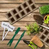 relaxdays Anzuchttöpfe 240er Set mit Zubehör Produktbild-Vorschau 2