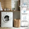 Komfortec Deluxe Bettwäsche 200x200 3 teilig Navy Blau - Produktbild-Vorschau 5