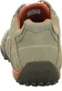 The back view of a beige and orange Geox sneaker. Produktbild-Vorschau