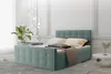 Boxspringbett Schlafzimmerbett MAURO 160x220cm Stoff Soro Produktbild-Vorschau 1