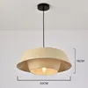 MinteVolt Hängelampe Raffia Ø50cm – Pendelleuchte für Produktbild-Vorschau 4