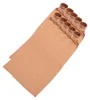 A stack of vacuum cleaner bags with brown tops, laid out diagonally on a white background. Produktbild-Vorschau