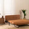 Bronx71 Schlafsofa 2-Sitzer Mikko  cognac Produktbild-Vorschau 11