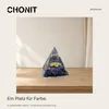 CHONIT Orgonit Pyramide Blume Blau Gelb Sodalith Kugel 7,5 Produktbild-Vorschau 2