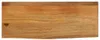 vidaXL Plateau de table avec bord d'arbre 70x20x3,8 cm bois Voir les images du produit 8
